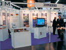 Elprom booth at SMT Nuremberg.